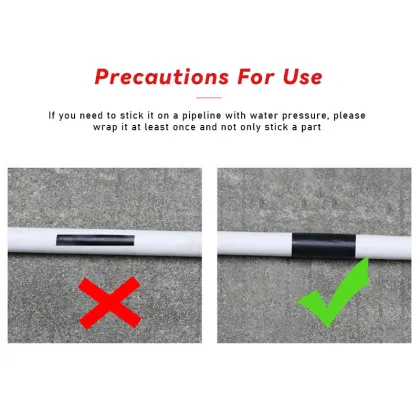 Black Sealing Waterproof Leak Repair Tape