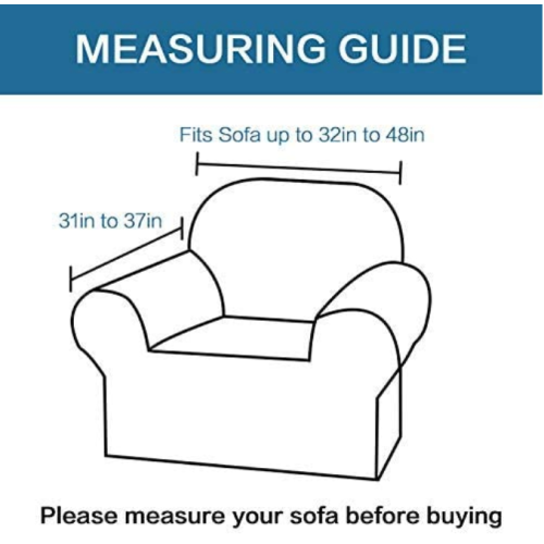 Small Checks Knitted Jacquard Sofa Cover