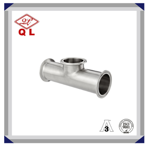 Sanitary Stainless Steel Clamped Equal Tee