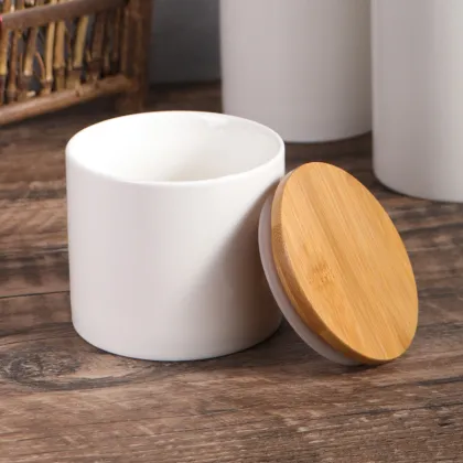 Ceramic Coffee Storage Jar with Sealed Lid