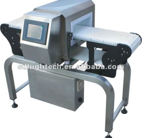 food conveyor metal detector machine