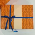 Bolsa de papel de regalo de compras impresas personalizadas ecológicas