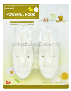 2pcs starker Plastikhaken