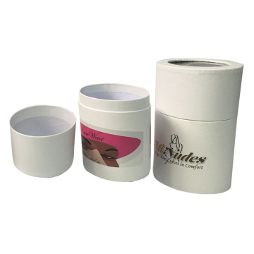 Tube Round PVC Window Gift Paper Box