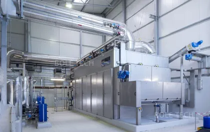 Herbal medicine drying machine conveyor belt dryer