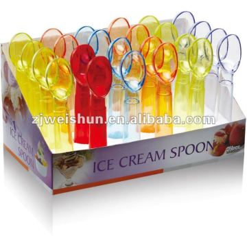 ps plastic ice cream spoon