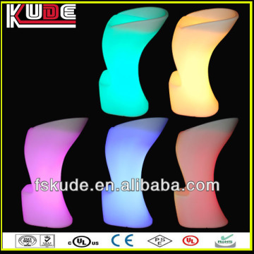 wireless remote control led funny bar stool/unique bar stools