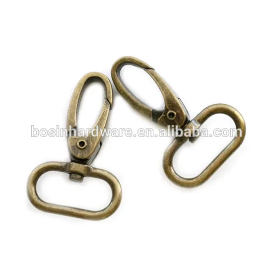 Promotional TOP Quality Metal Antique Brass Purse Bag Snap Hook