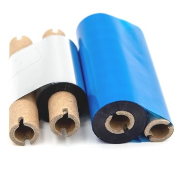 Cinta de cera premium 110 mm x 70m para impresoras de código de barras de cebra