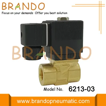 Burkert Type 6213 Servo-assisted 2/2-way Brass Solenoid Valve