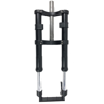 20-26 Inch Alloy Double Crown Suspension Forks for Steel Tube E-Bike and Fat Tire Mountain Bicycles