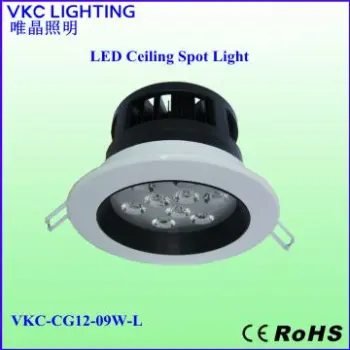 Model design Non-glare LED Recessed Ceiling Lights 9W, CE approved