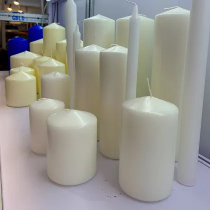 Aromatherapy Natural Paraffin Wax Pillar Candle Novelty