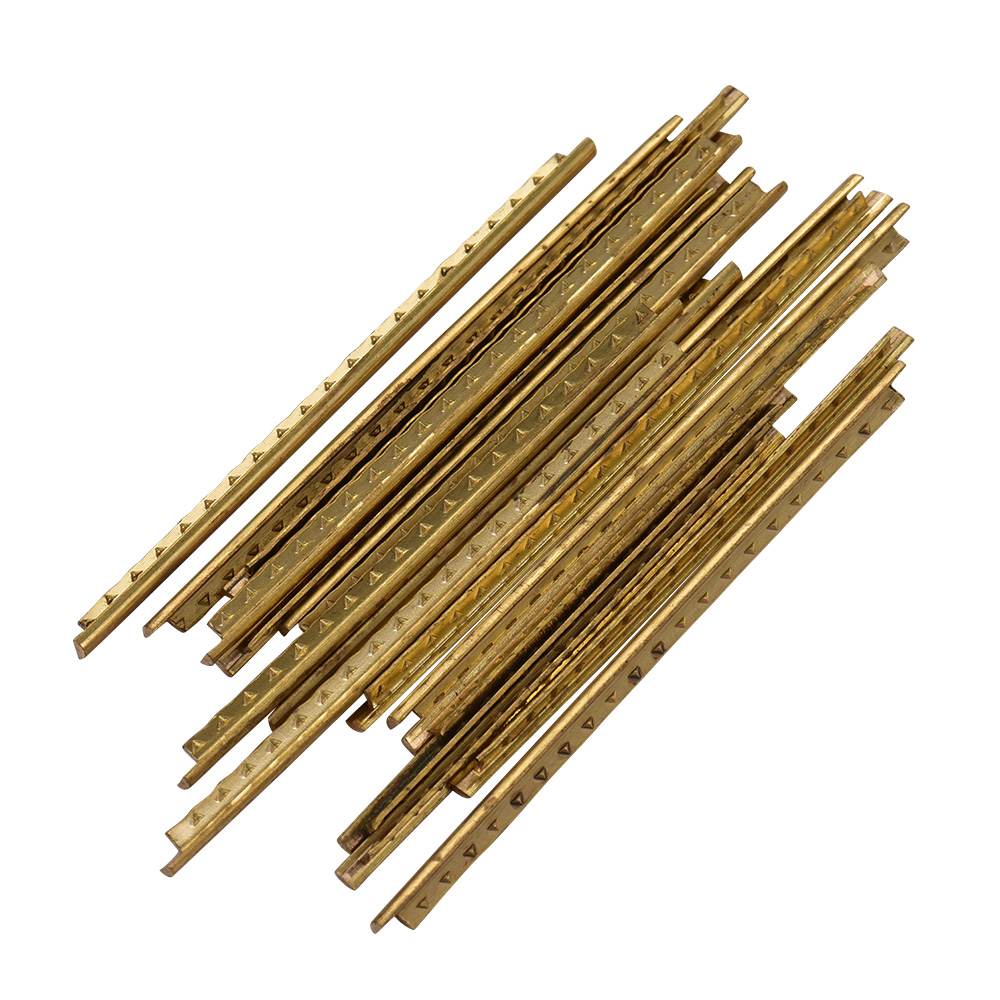 19pcs 2.2MM/20pcs 2.0mm Brass Guitar Fret Wire Fretwires for Classic Guitar Fingerboard For Guitar Bass Parts Accessories