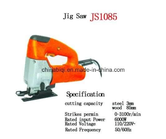 Portable Wood Machine Jig Saw Machine, 80mm Wood Machine Jig Saw