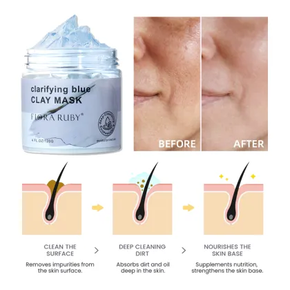 Wholesale Blackhead Removal Cleansing Mud Mask Clay Face Mask