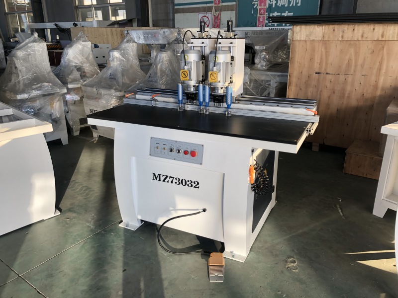 High Precision Two Head Automatic Cabinet Door Hinge Hole Drilling Machine