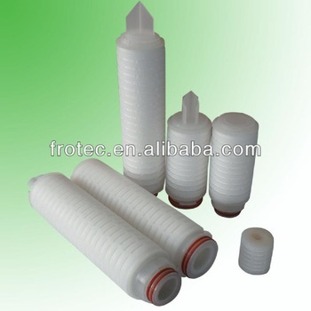 10" PVDE Membrane Pleated Filter Cartridge