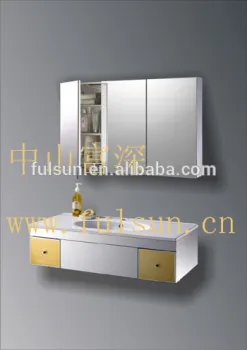 Stainless Steel Bathroom Mirror Vanity Furniture