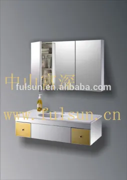 Stainless Steel Bathroom Mirror Vanity Furniture