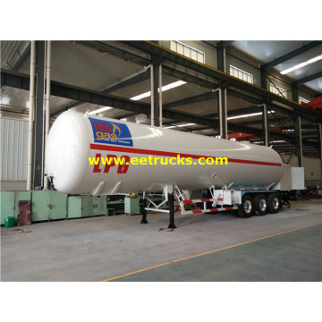 Trailer xe tăng LPG 60000l với máy bơm