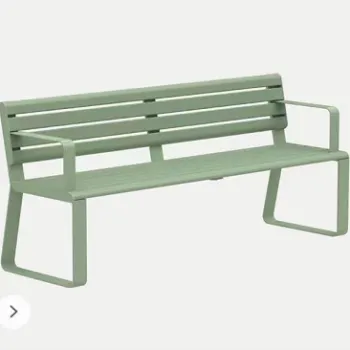 Plastic Wood Outdoor Furniture: Stainless Steel Garden Patio Chairs and Park Benches
