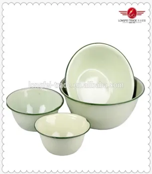 Solid Color Different Size Enamel Rice Bowl Wholesale