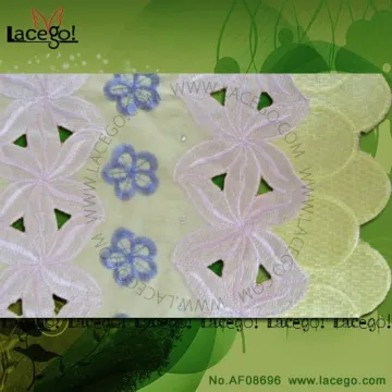 Hand Cut Swiss Lace Fabric