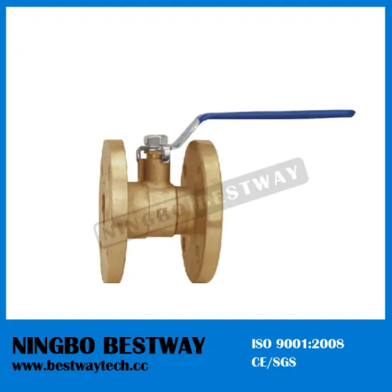 BS4504 Flanged End Connection Brass Flange Ball Valve