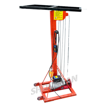 Mini Electric Wire Rope Hoist for Roller Shutter Door Lift - 4.9M Height Lifting Machine