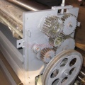 Manual paper pasting machine