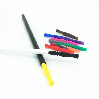 China factory wholesale colorful shisha mouth tips hookah silicone mouth tips