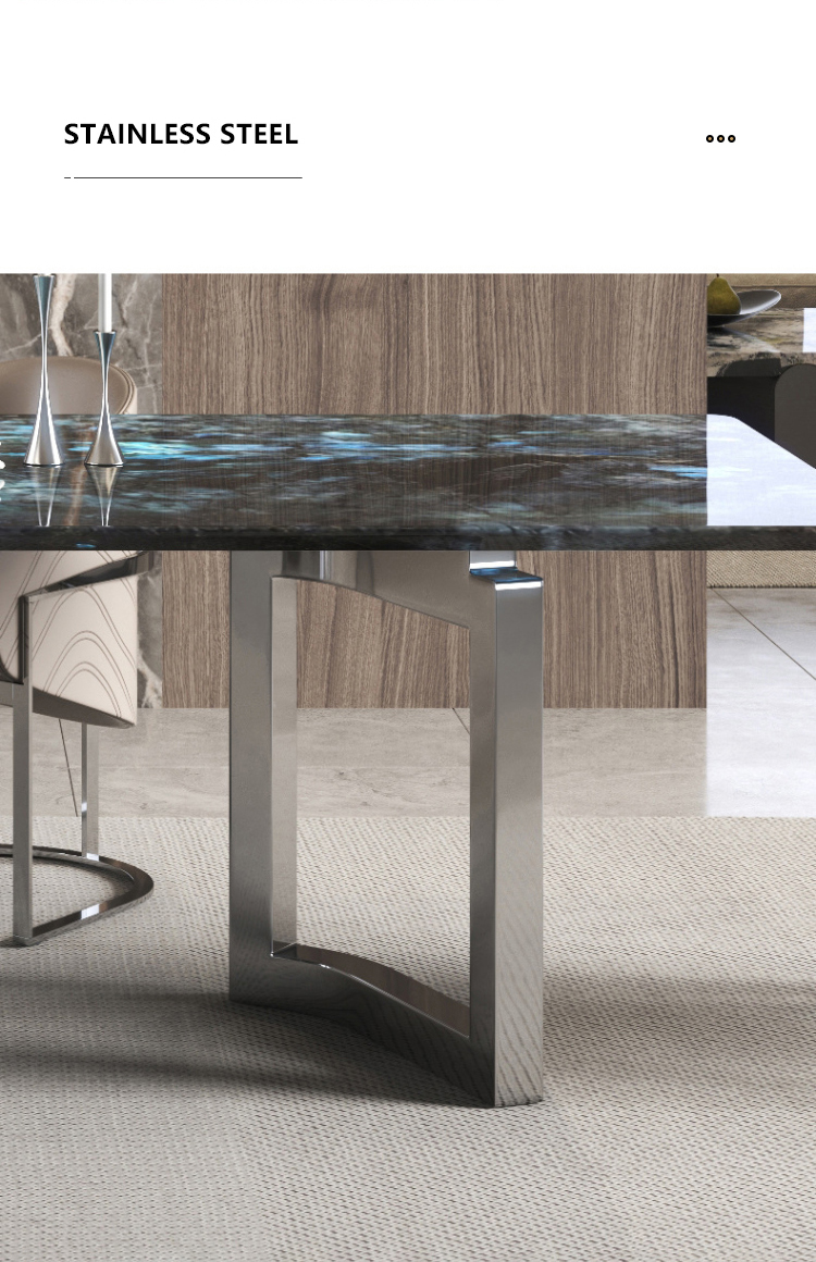 Luxury Rectangular Dining Table