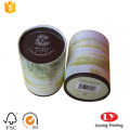 Round Cardboard Tube Tea Packaging Gift Box