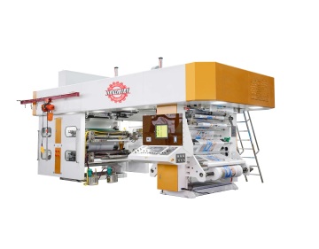 CI6-1000 Economy Paper Cup Non woven baby diapers Plastic Film Central Drum CI Flexo Printing machine