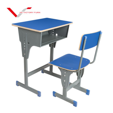 Student Steel Desk and Chair Sets for Sale: Popular Standard Size School Classroom Furniture