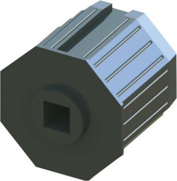Roller Aluminum Shutter Window/Sliding Door Parts: 60mm Plastic Plug Cap Driving Bearing
