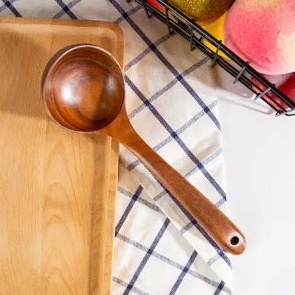 Teak Wooden Kitchen Utensil Set - Reusable Household Cozinh Chin Juego De Utensilios De Cocina Utensils