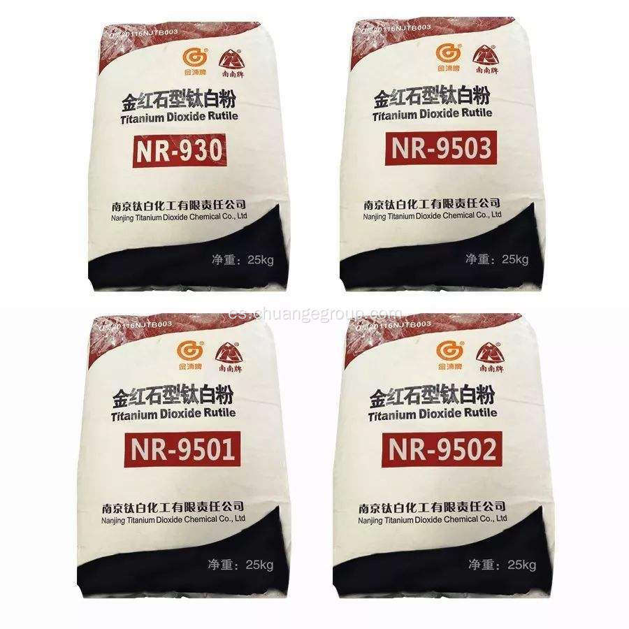 Nanjing Jinpu Nannan Titanium Dioxide NR930, NR950, NR960