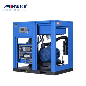 Mute power frequency an air compressor