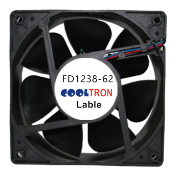 Splash-resistant 120mm DC Axial Fan FD1238B12W3-62-2RC1