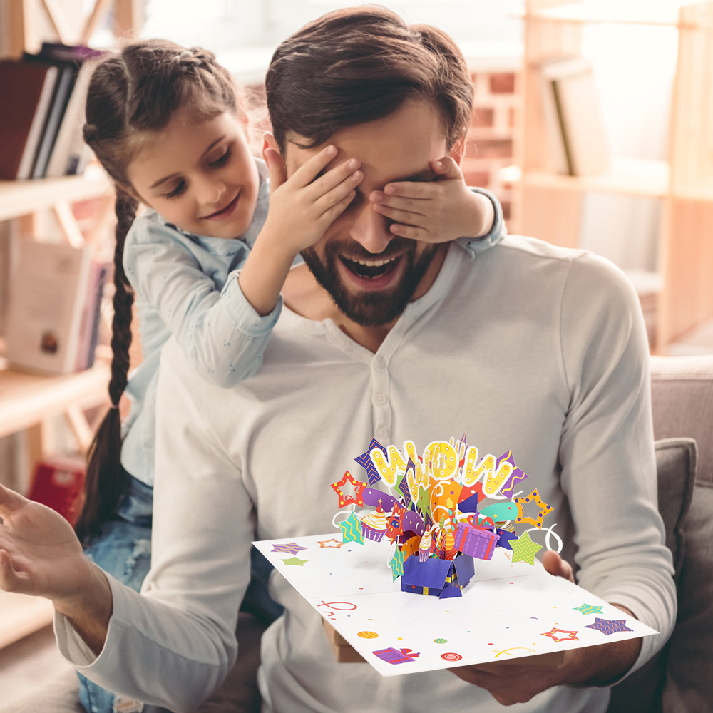 Birthday Gift Box Greeting Card2