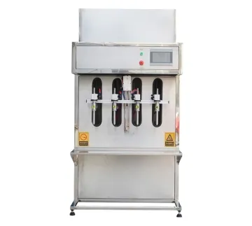 High Capacity Filling Machine for Liquid Products: Honey, Chemical Detergents, Softeners (100-2000ML)