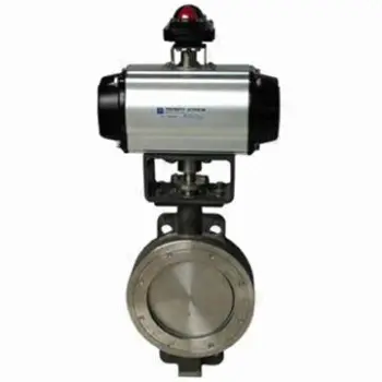 Pneumatic Butterfly Valves with 10-40K Pressure Class