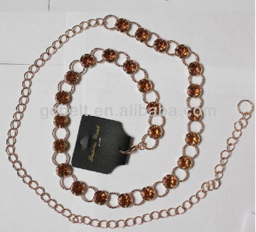 Ladies Fashion metal chain for garments
