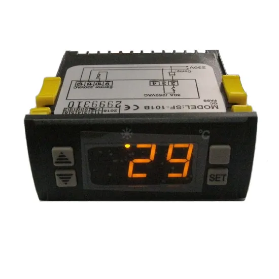 SF101B Mini Electronic Glass Door Freezer with Digital LED Thermostat and 30A Relay