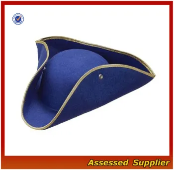 NWH005/ Cheap felt pirate hat/ funny promotion party hat