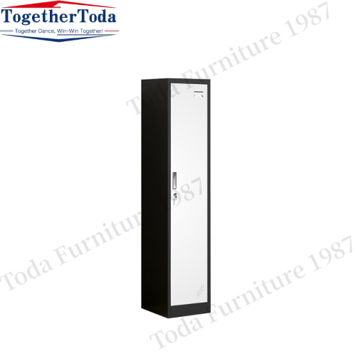 Single-door metal lockers for safes for the school