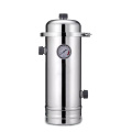 Purificador de agua para toda la casa de PVDF con manómetro