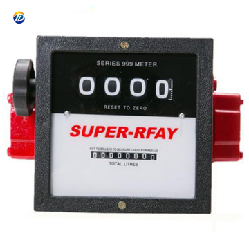 YYQ-150-40 Aluminum 4-Digit Mechanical Diesel Fuel Flow Meter